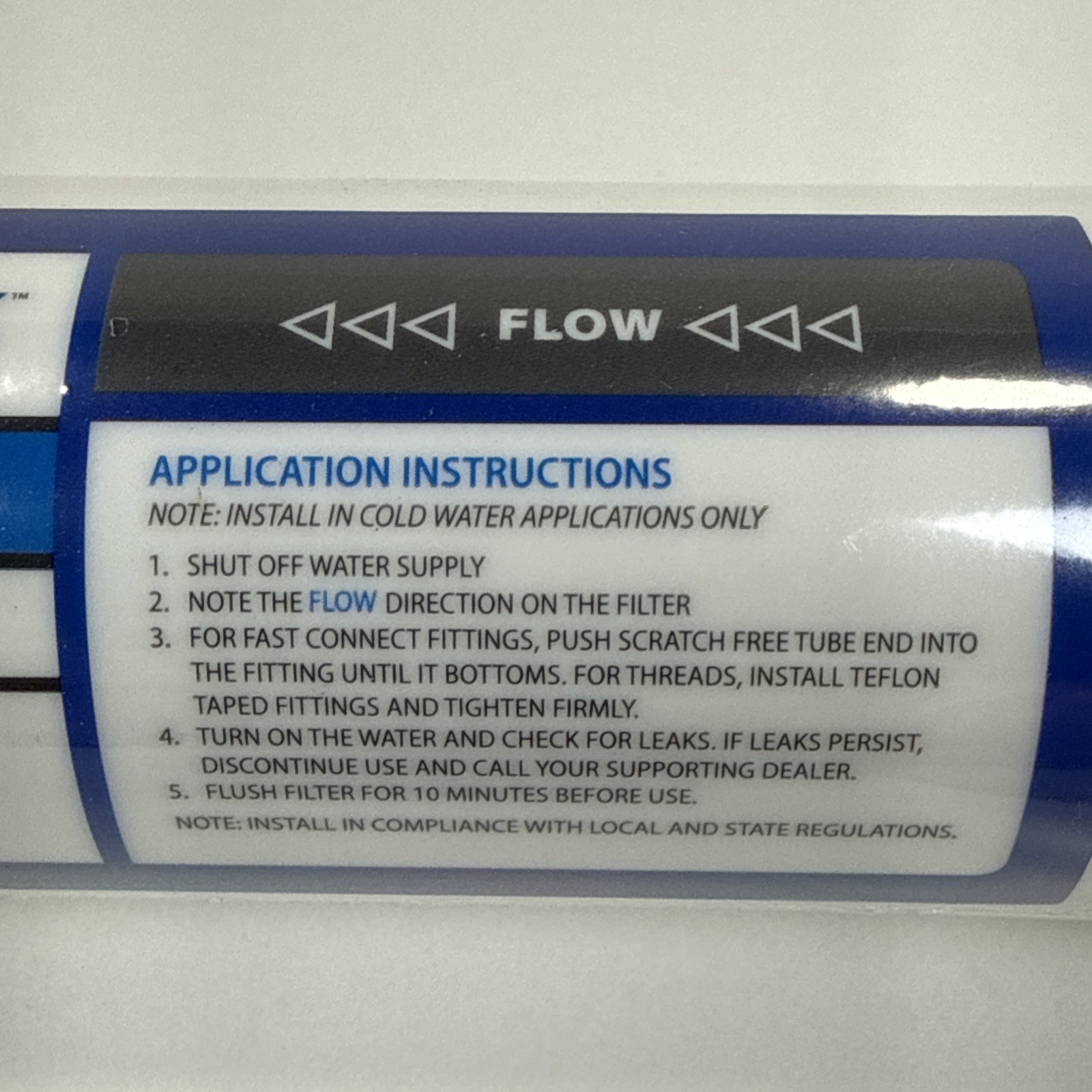 Hydronix ICF-10 Inline Coconut Carbon Water Filter 1/4″ FNPT