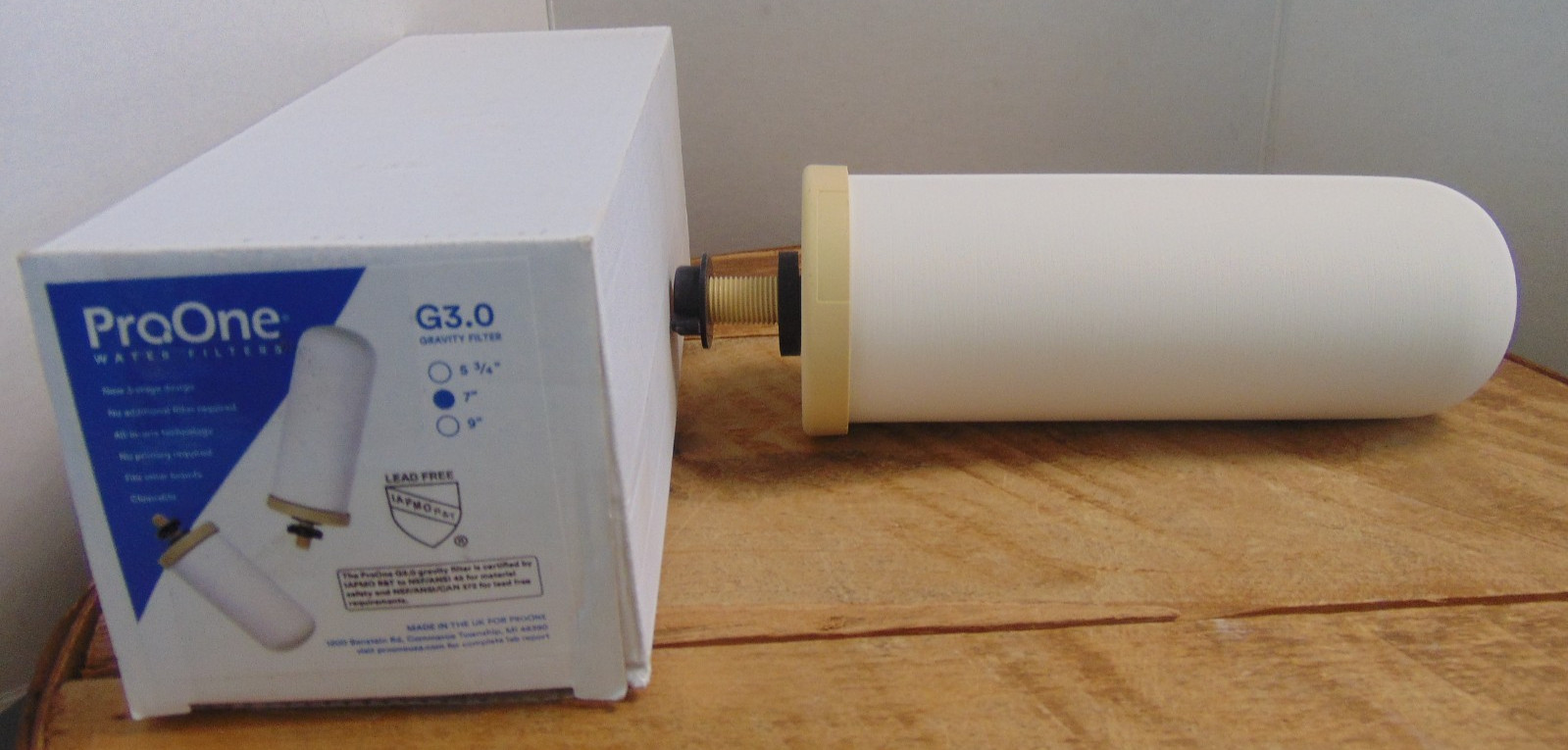 ProOne G3.0 7″ Water Filter Stage Gravity Filter Genuine – NEW Open Box