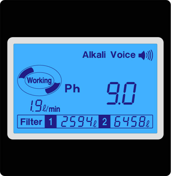 KYK Generation II Alkaline Water Ionizer Machine 5 Plates Dual Filtration