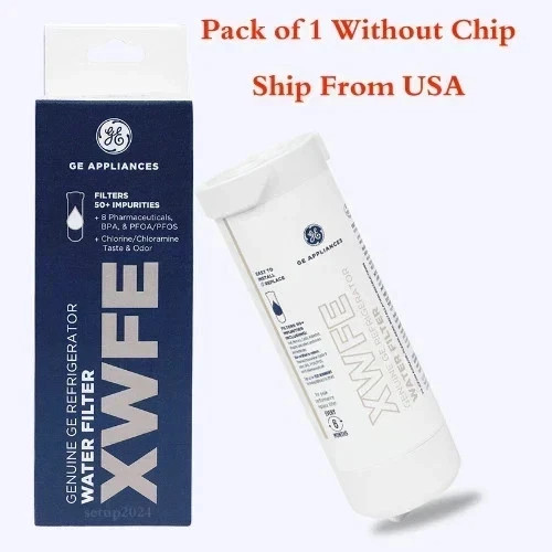1-2Pack GE XWFE Refrigerator Water Filter Replacement Every 6 Months For Results