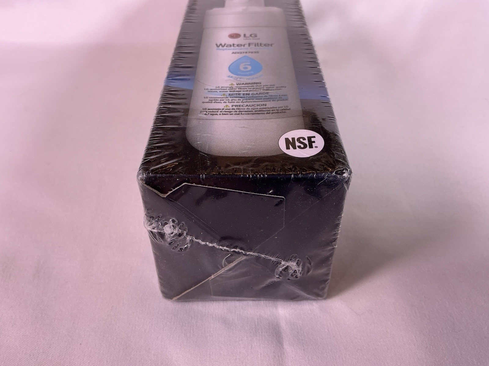 LG OEM Water Ice Fridge Filter Replacement Cartridge LT1000P/PC/PCS, New