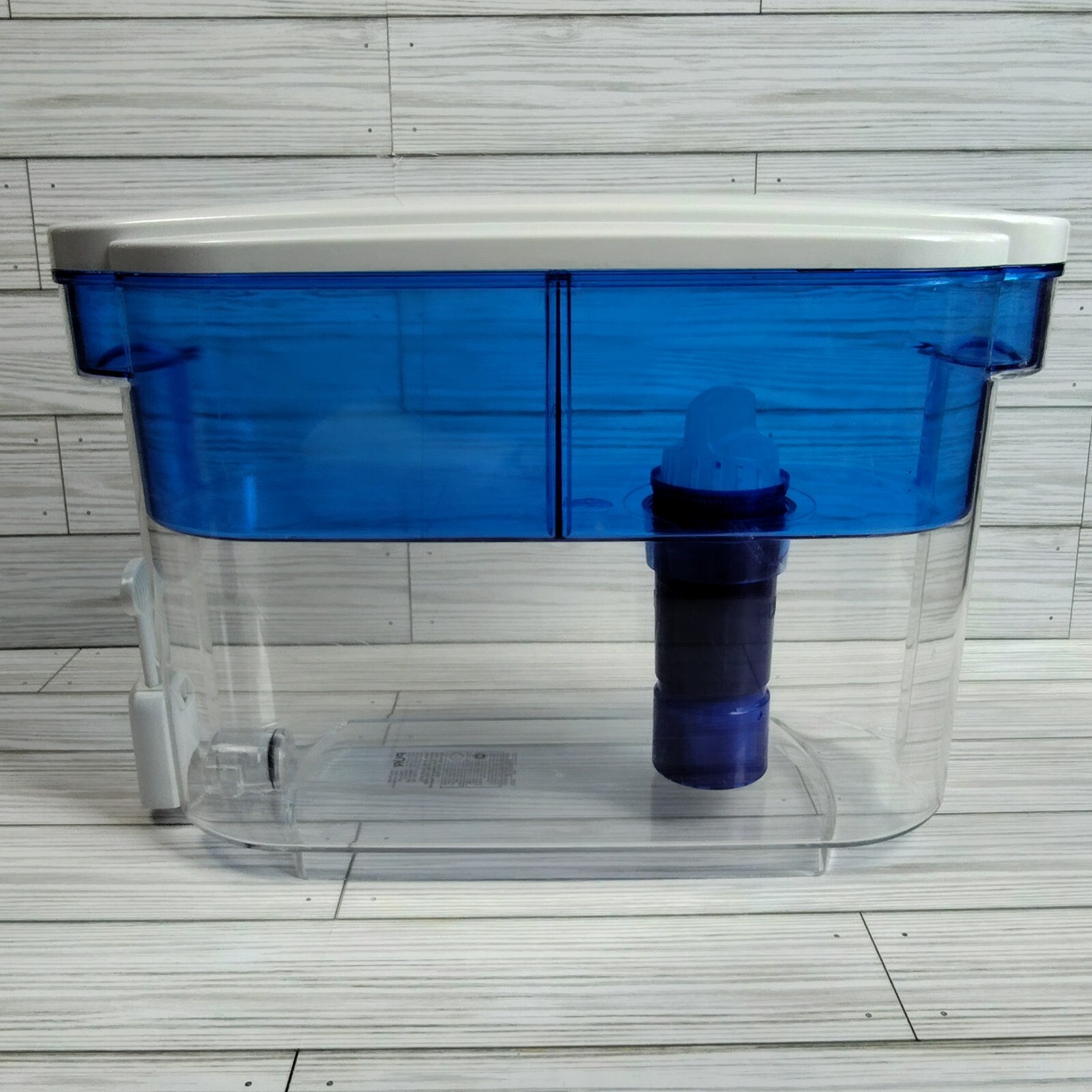 Classic Pur Blue/White Plastic 30 Cup Water Dispenser Filtration System