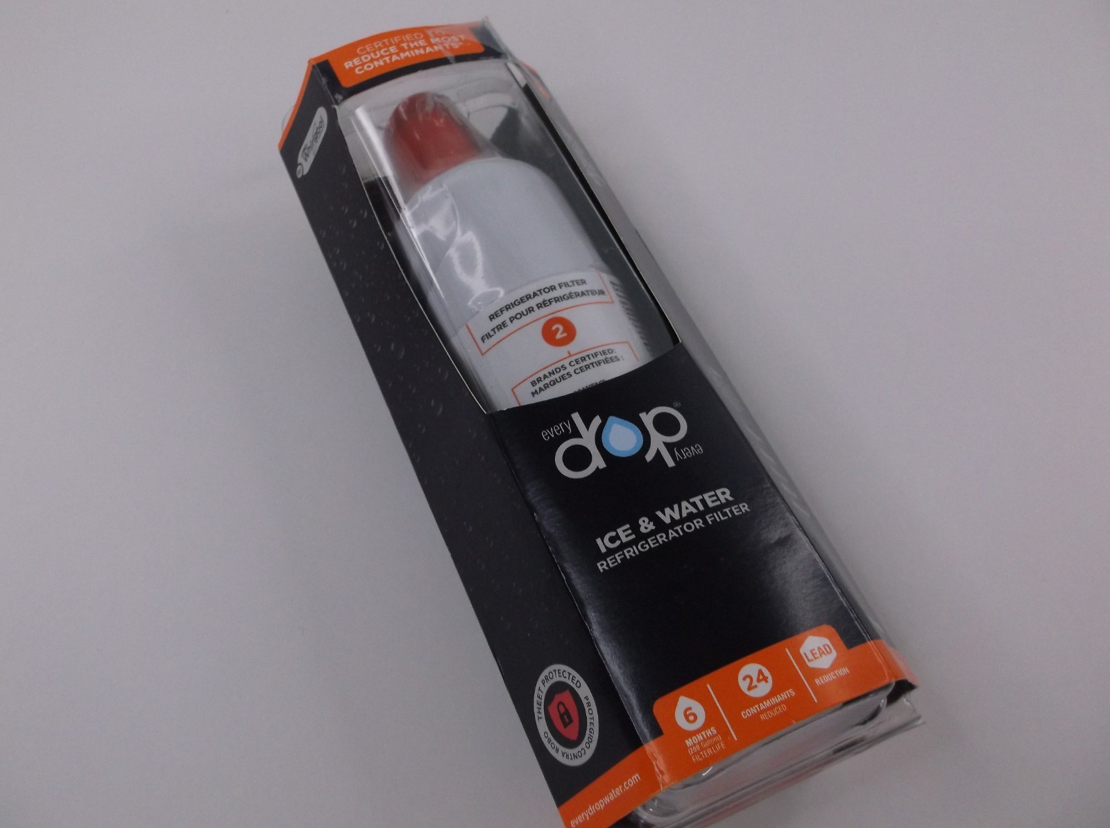 Every Drop Ice & Water Refrigerator Filter 2 New in Sealed Package