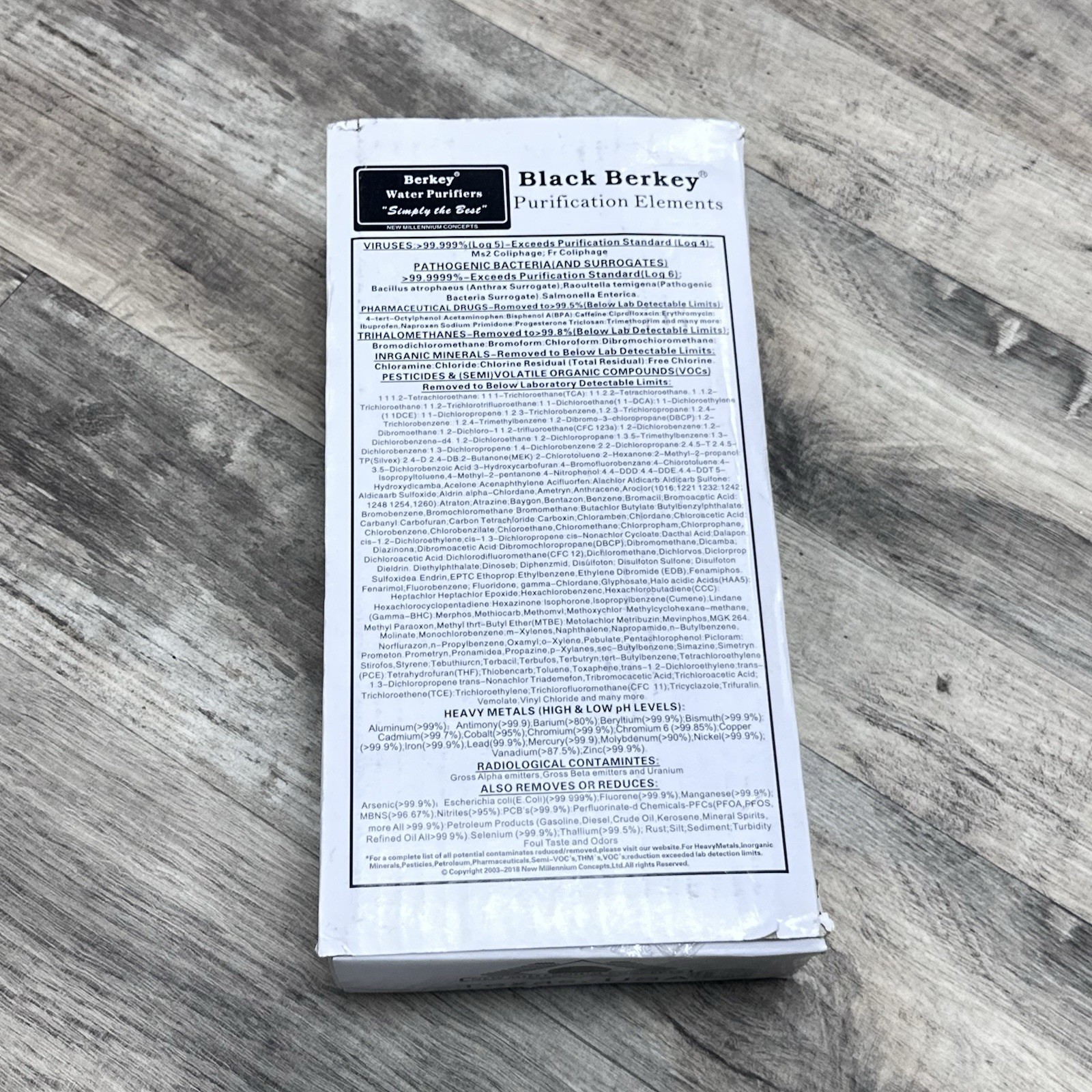 2-PK Berkey Authentic Black BB9-2 Water replacement Filters, Berkey Water System