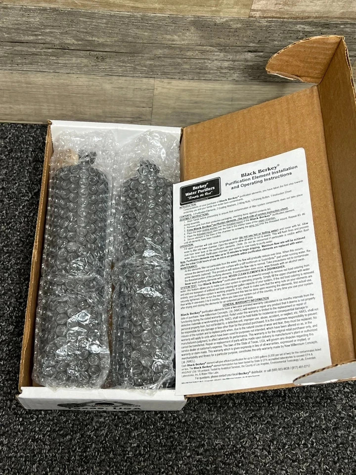 Berkey Authentic Black BB9-2 Water replacement Filters For Berkey Water System