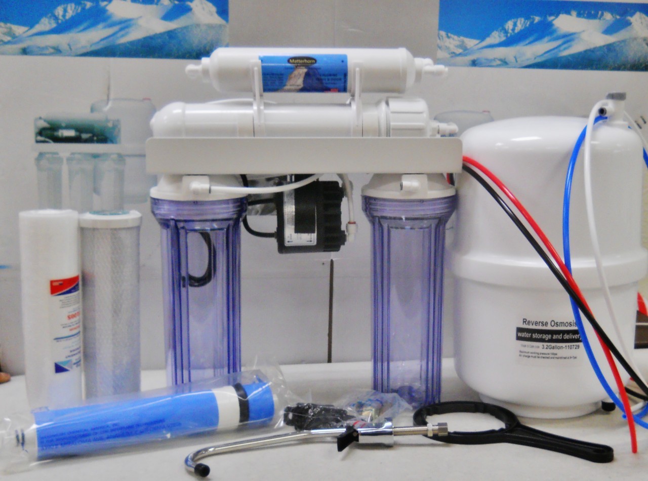 Premier Reverse Osmosis Drinking Water Filter System Permeate Pump ERP500
