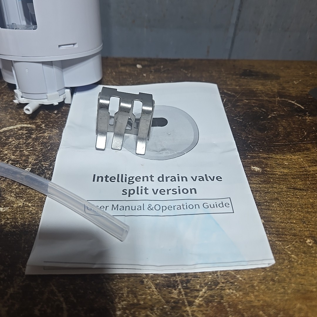 2-Inch Automatic Toilet Flusher – Dual Flush Valve with Button, Repair Kit for 2