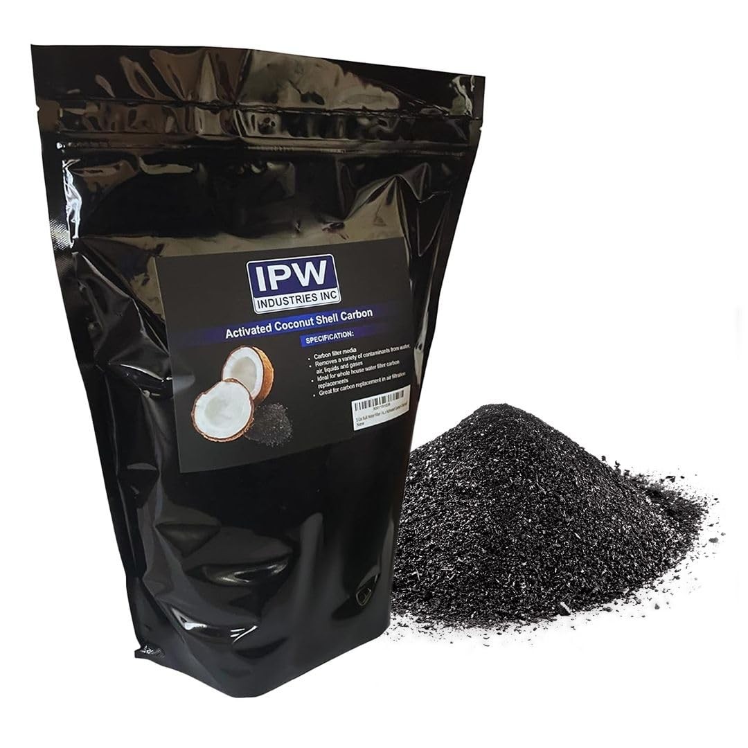 5 Lbs Bulk Water Filter/Air Filter Refill Coconut Shell Granular Activated Carbo