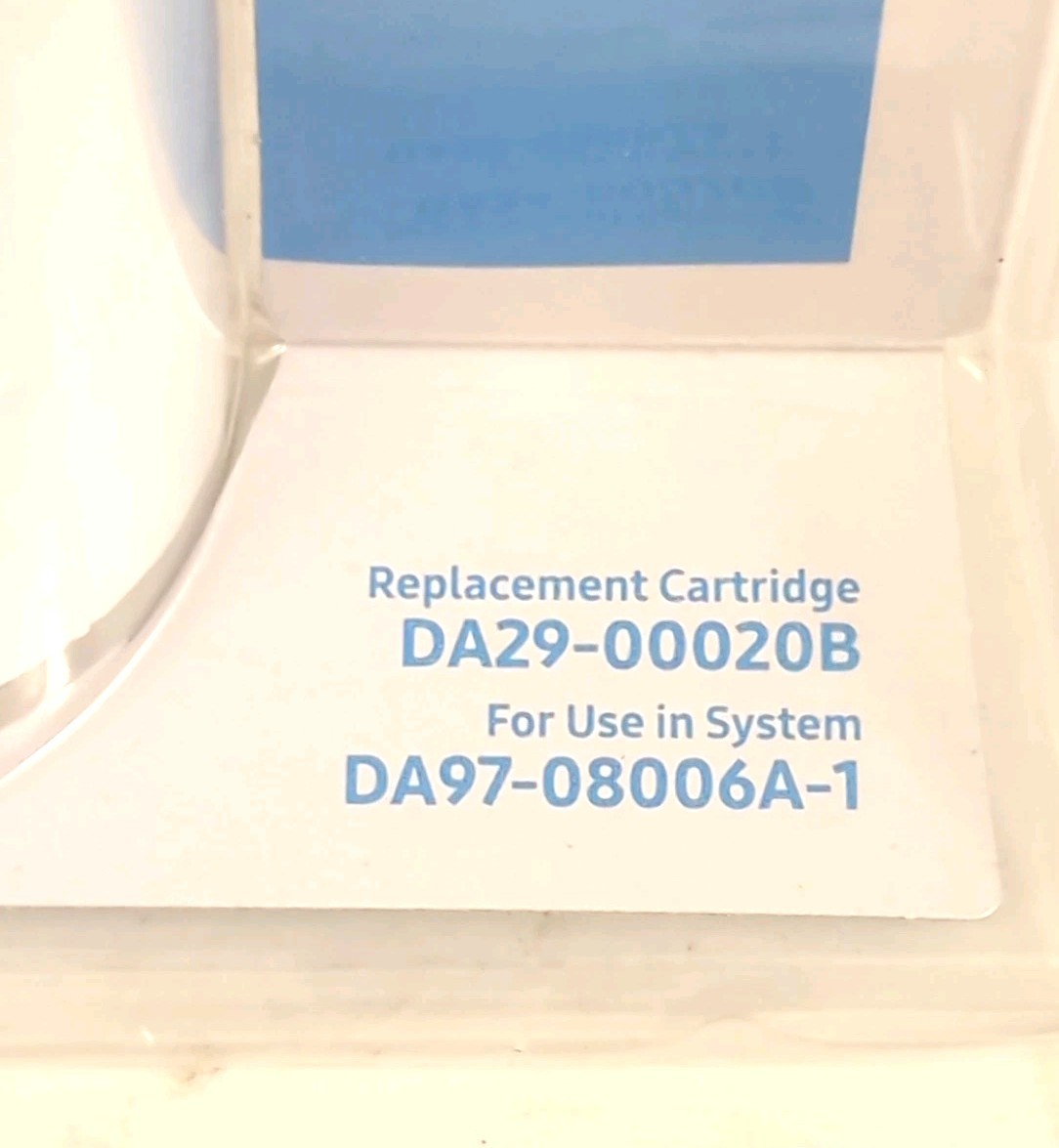 Samsung Water Filter DA29-00020B Replacement Cartridge White