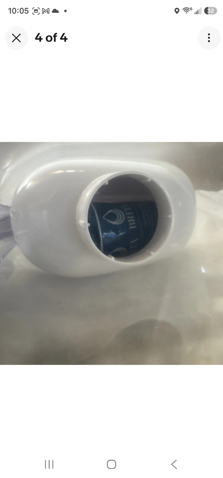 New Brita Metro Water Filter Pitcher 6-Cup White SmartLight w/ Elite Filter