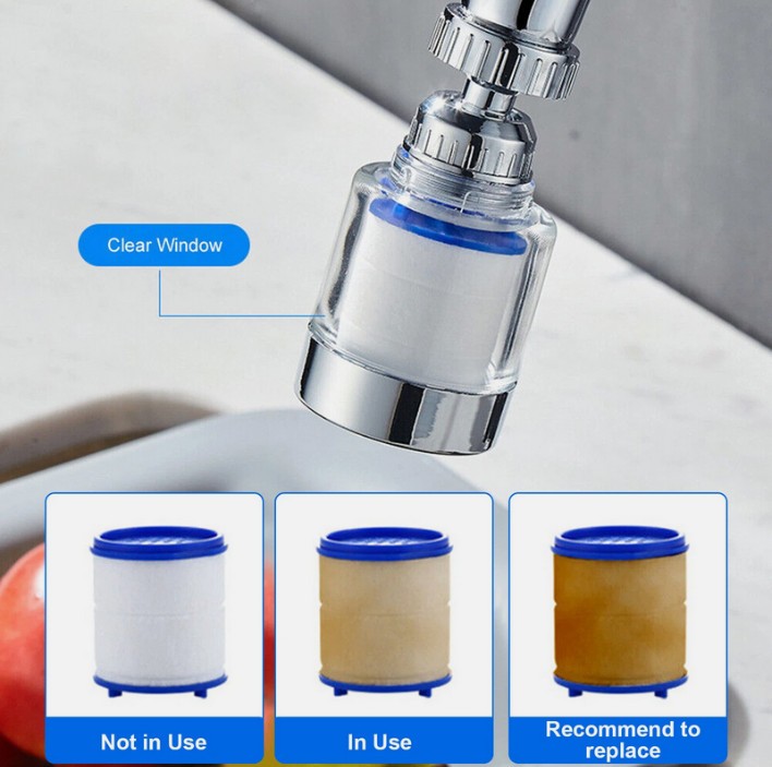 Faucet Water Filter Tap Filtration Kitchen Bathroom Sink Mount Purifier System