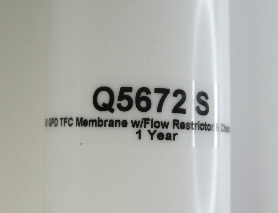 NEW OMNIPURE Q5672 S REVERSE OSMOSIS PUROTWIST TFC WATER FILTER MEMBRANE 50-GPD