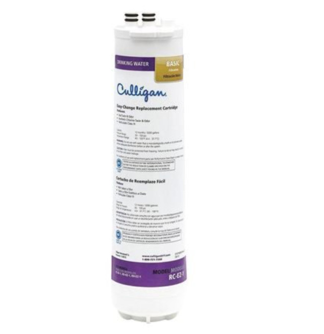 CULLIGAN RC-EZ-1 Quick Connect Filter, 0.5 Gpm, 2-1/2 O.D., 10 in H