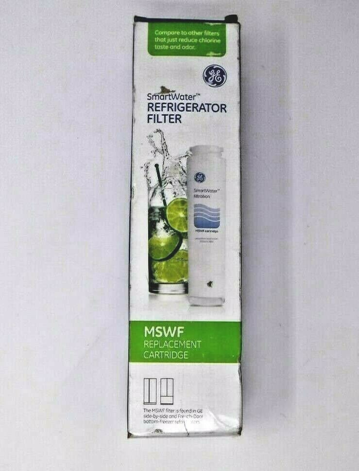 GE SmartWater Refrigerator Filter MSWF Replacement Cartridge Brand New Box OEM