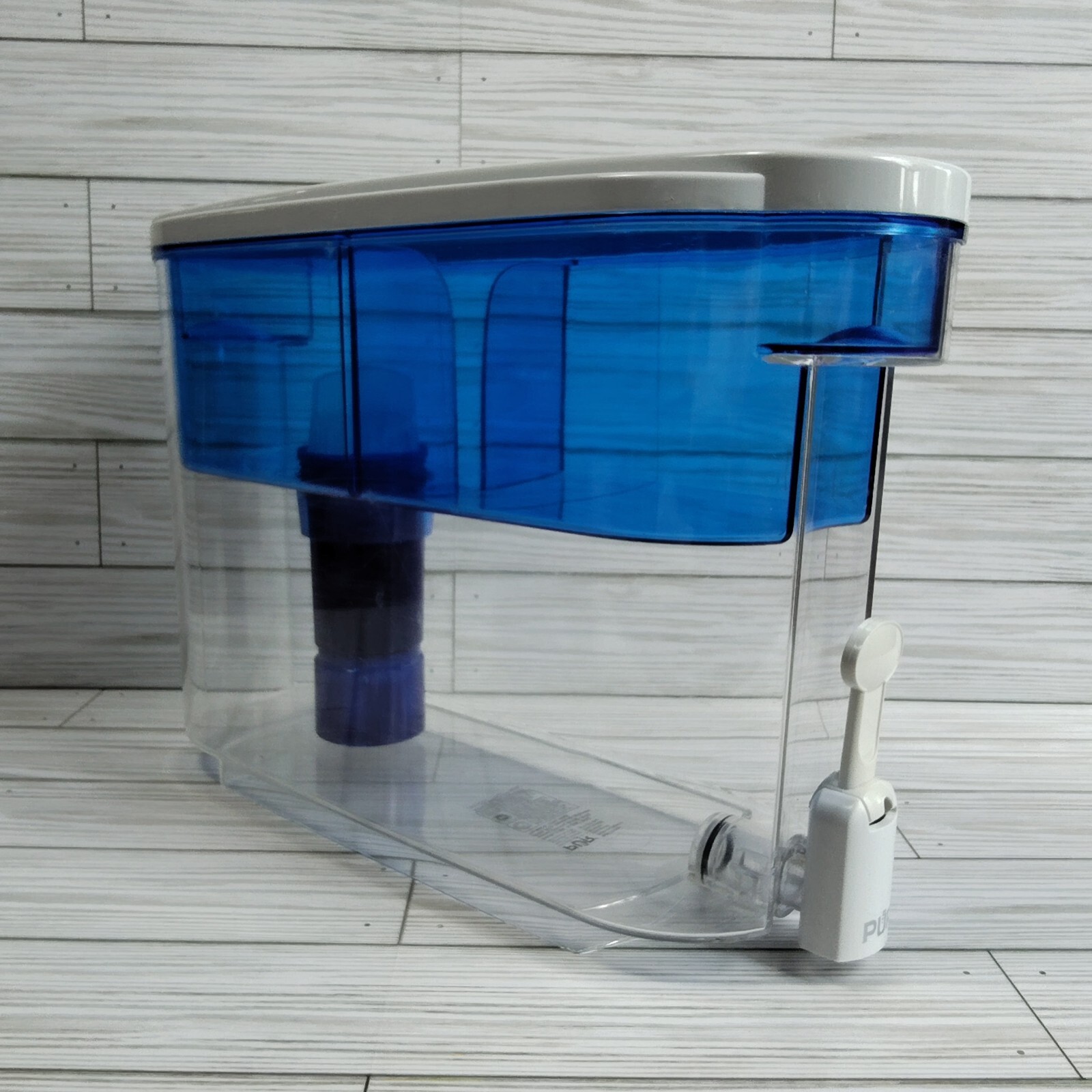Classic Pur Blue/White Plastic 30 Cup Water Dispenser Filtration System