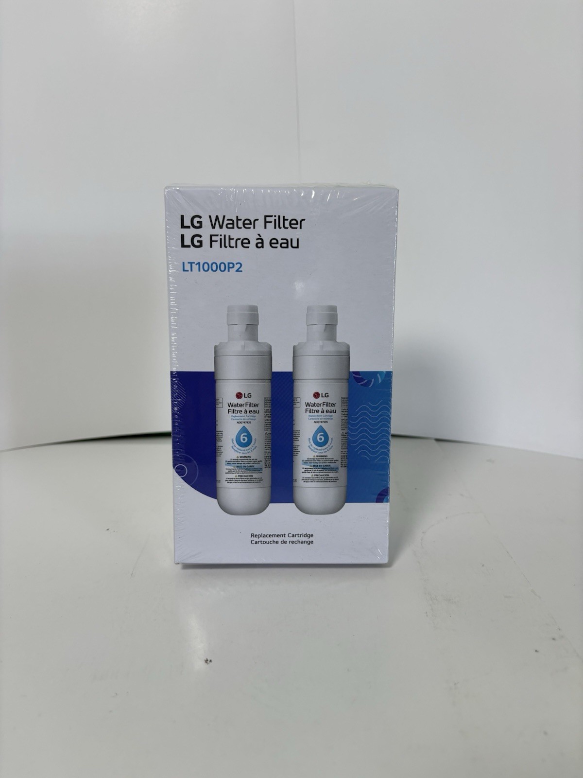 NEW SEALED LG LT1000P2 6-Month/200 Gallon Refrigerator Replacement Water Filter