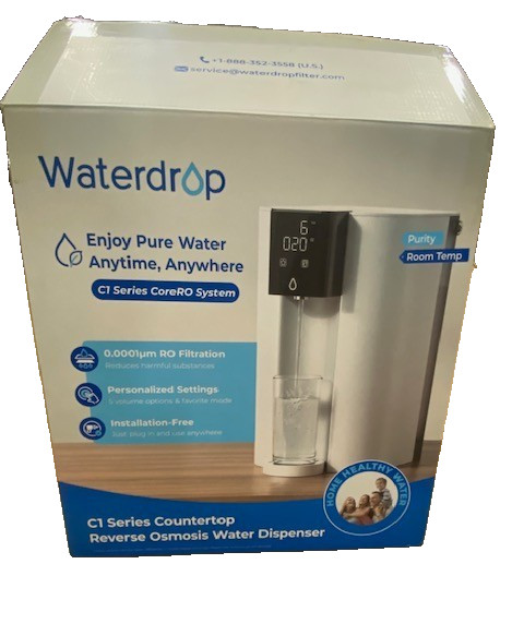 Waterdrop CoreRO Countertop Reverse Osmosis System 6-Stage RO Filtration, WD-C1S