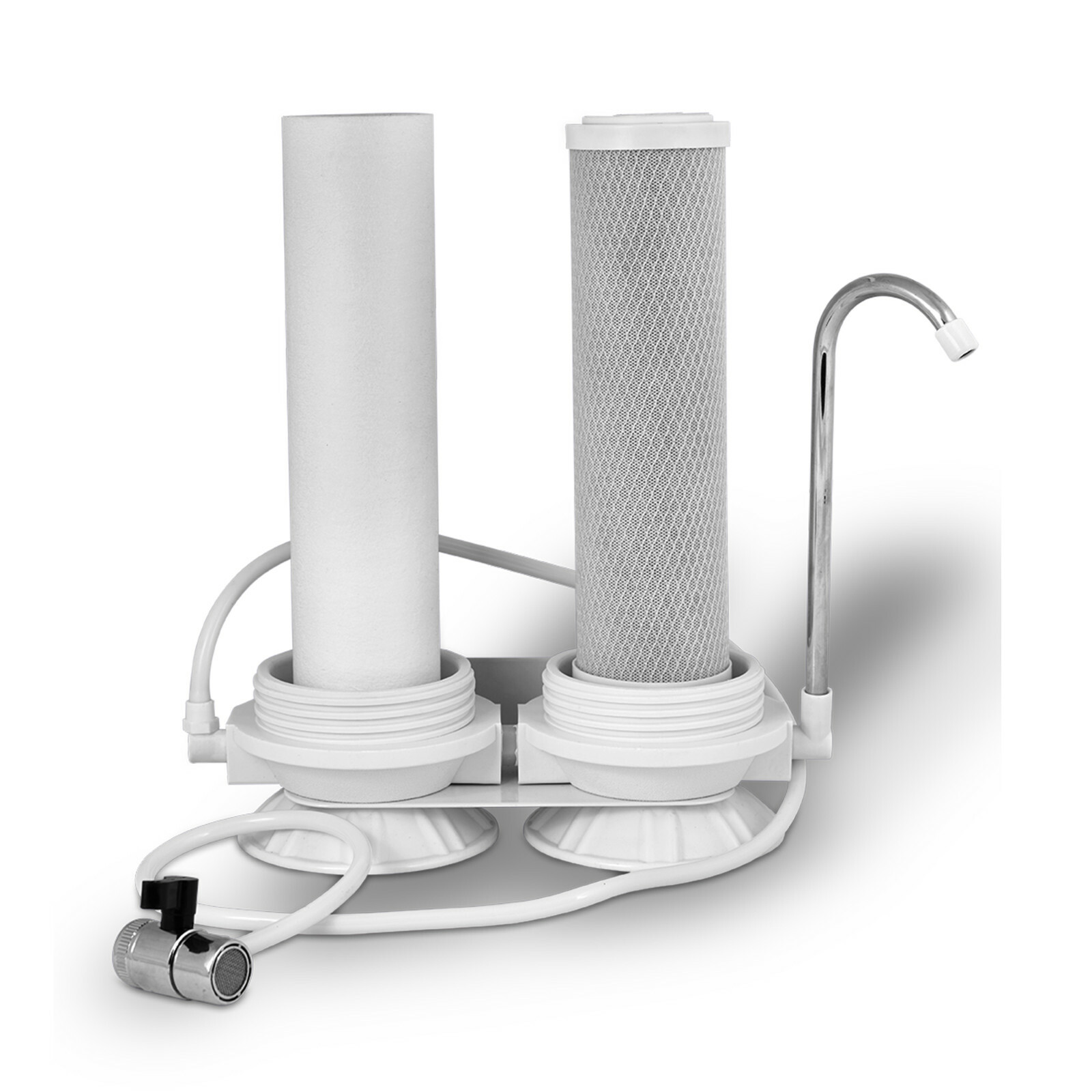 Dual Countertop Water Filtration Unit: and Yearly Supply of Filters