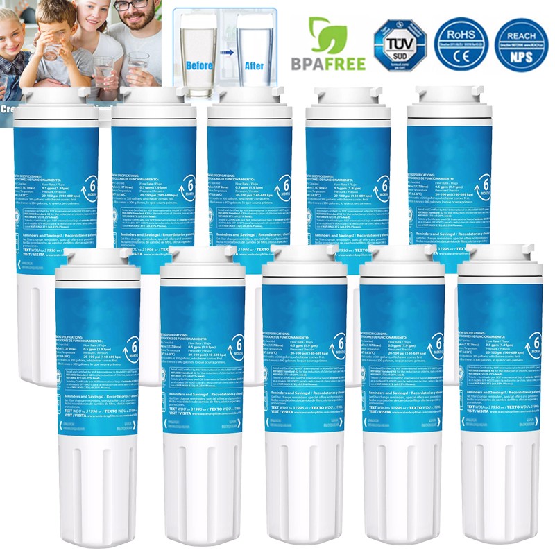 10~1 Pcs UKF8001 Water Filter, Replacement for Maytag UKF8001AXX-200 Ice Filter