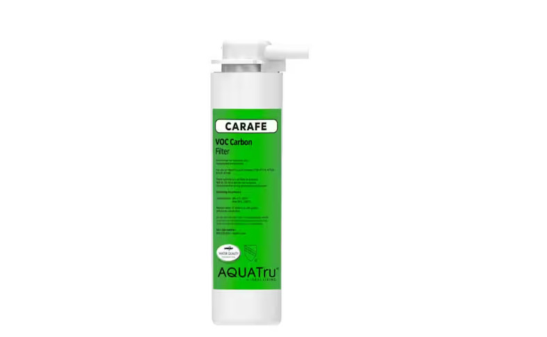 Aqua Tru Carafe AT100 VOC Carbon Filter Activated Carbon Enhances Taste for Use