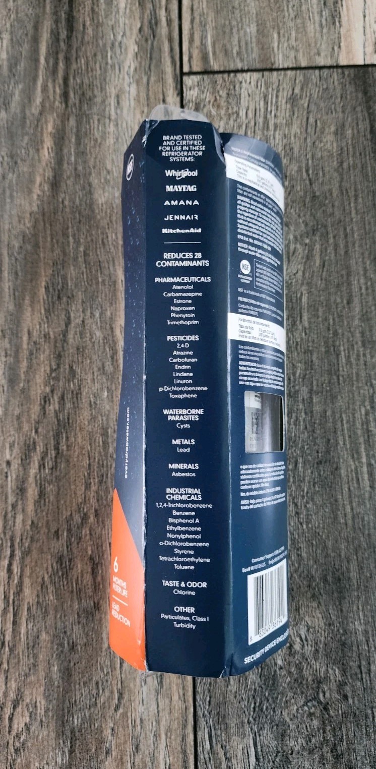 W10413²645A EDR2²RXD1 Refrigerator Filter 2 NEW Sealed US