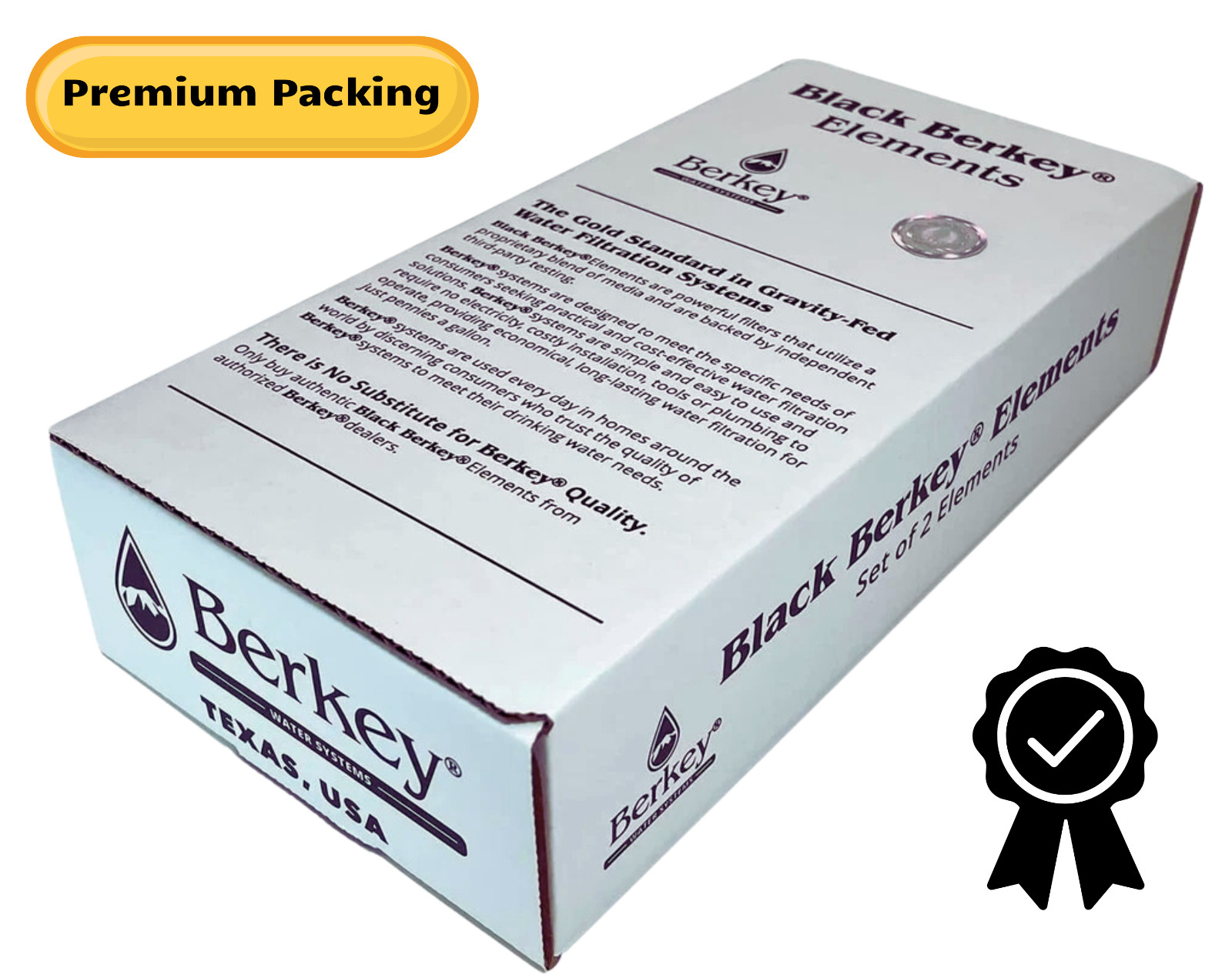 Berkey Black BB9-2 Replacement Water Purification Filters – Genuine Authentic