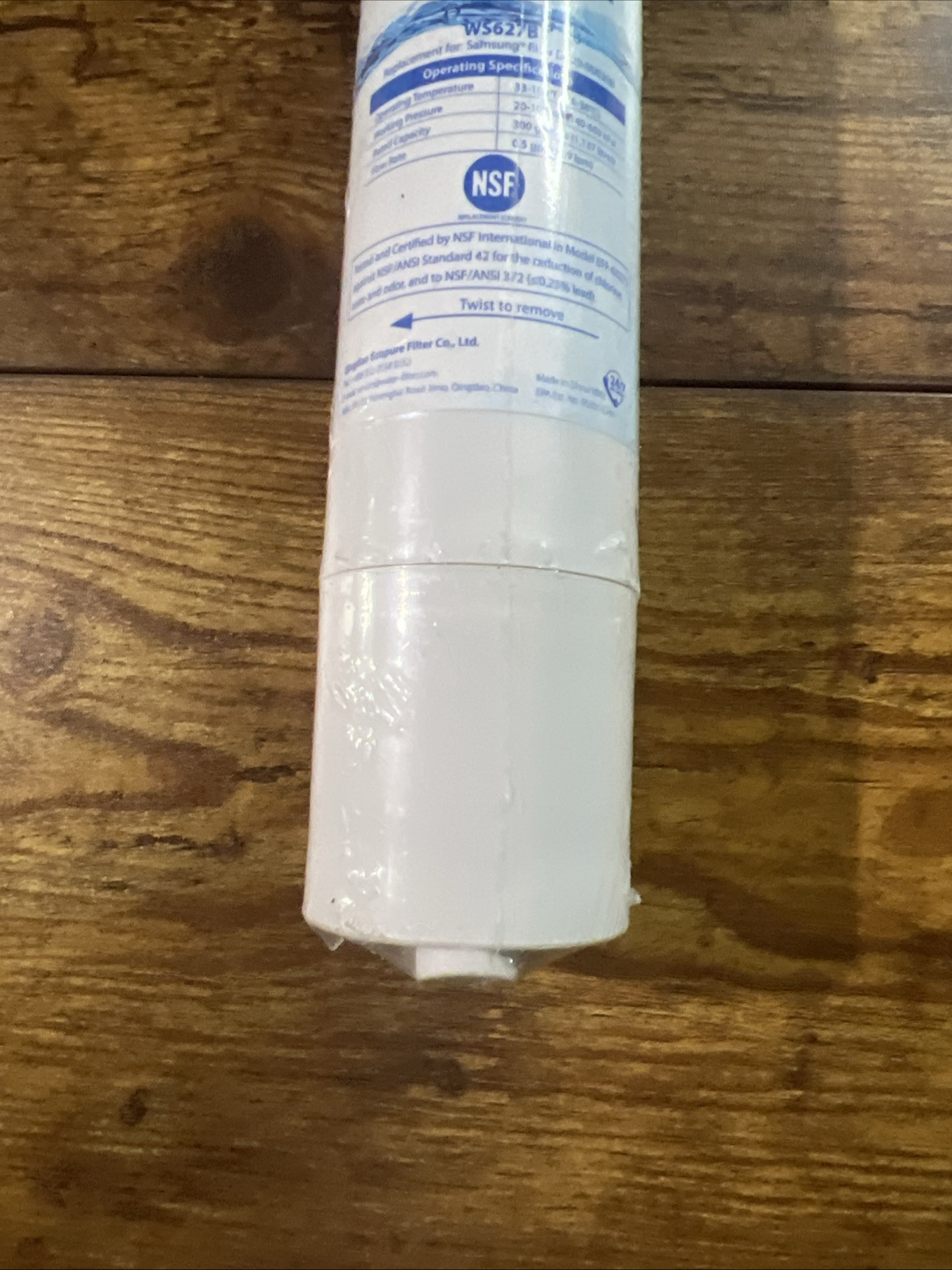 Water Specialist WS627B Water Filter, Replacement For Samsung DA29-00020B
