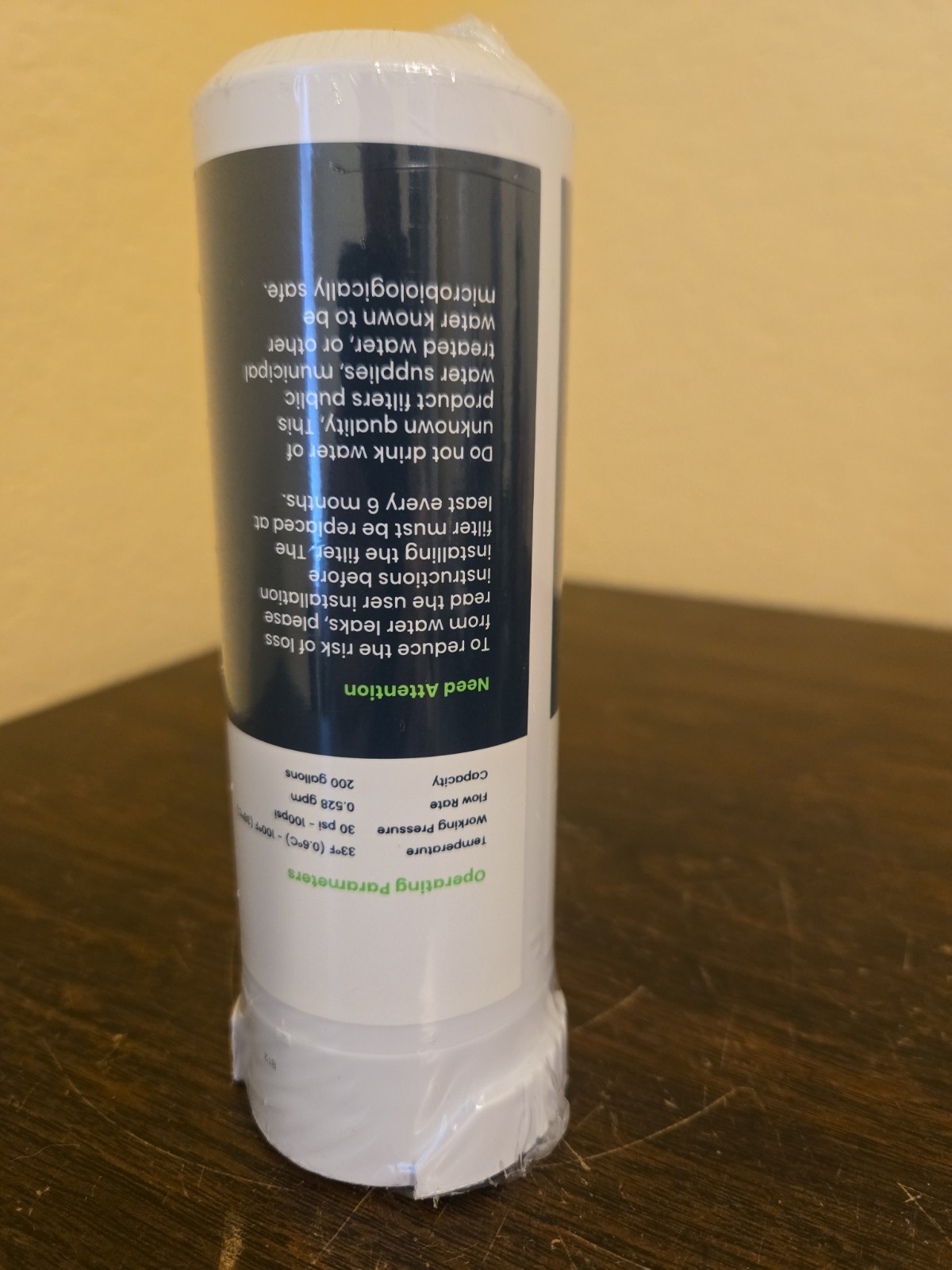GLACIER FRESH Water Filter GF-XWF-N Compatible with XWFE Built-In CHIP