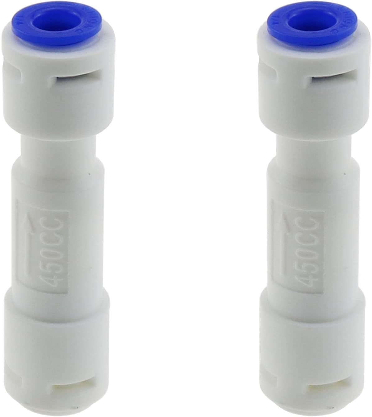Flow Restrictor 450 2PCS 1/4Inch 450CC Flow Restrictors with Quick Connect for R