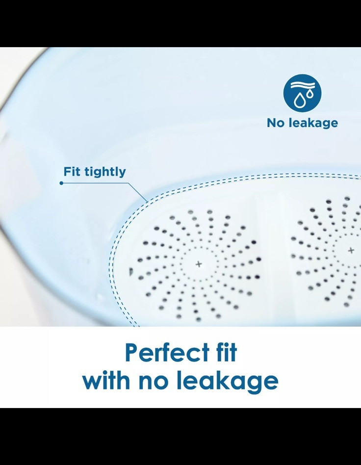 Waterdrop WD-PF-01A Plus Replacement Filters for all Waterdrop Pitcher System,3X