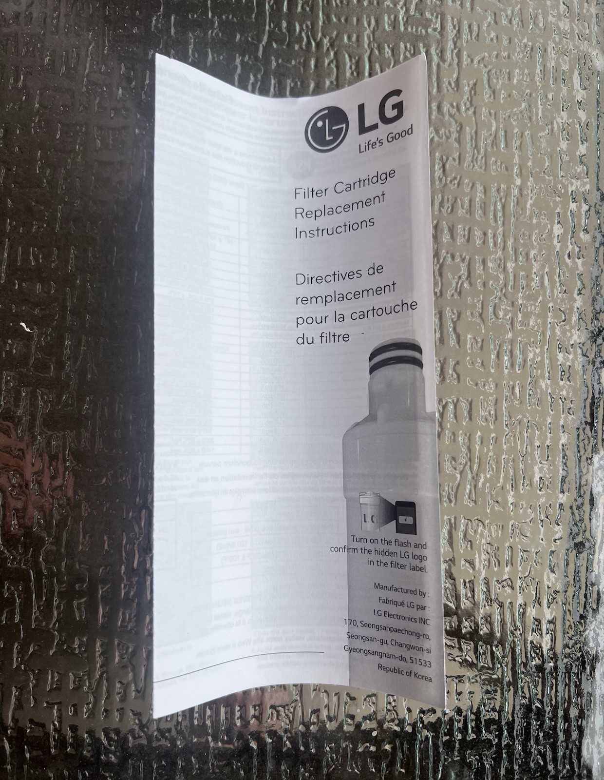 LG Water Filter Replacement Cartridge LT10000P/PC/PCS Brand New Sealed