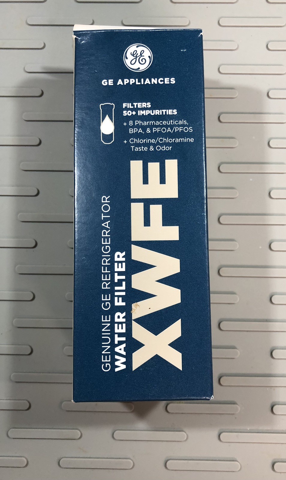 Genuine GE XWFE Refrigerator Filter, New, Sealed, W/ CHIP