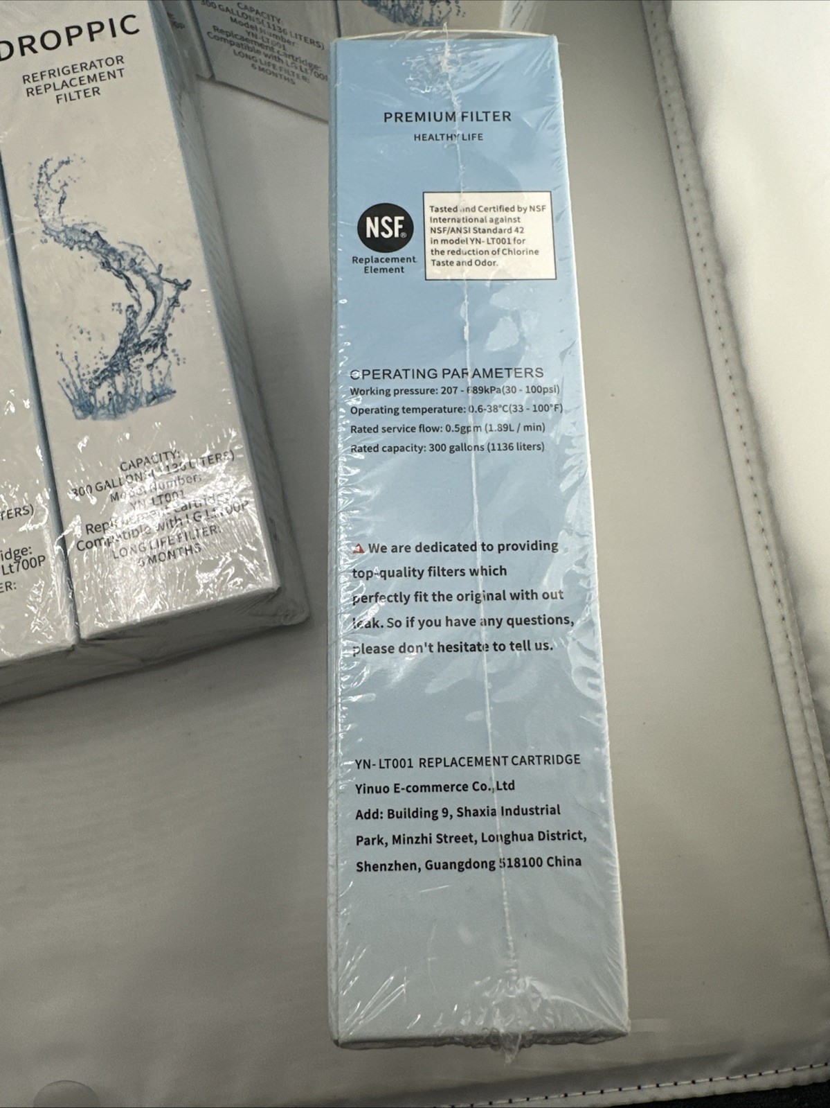 Droppic Refrigerator Replacement Filter, NEW, compatible with LG700P Lot Of 13