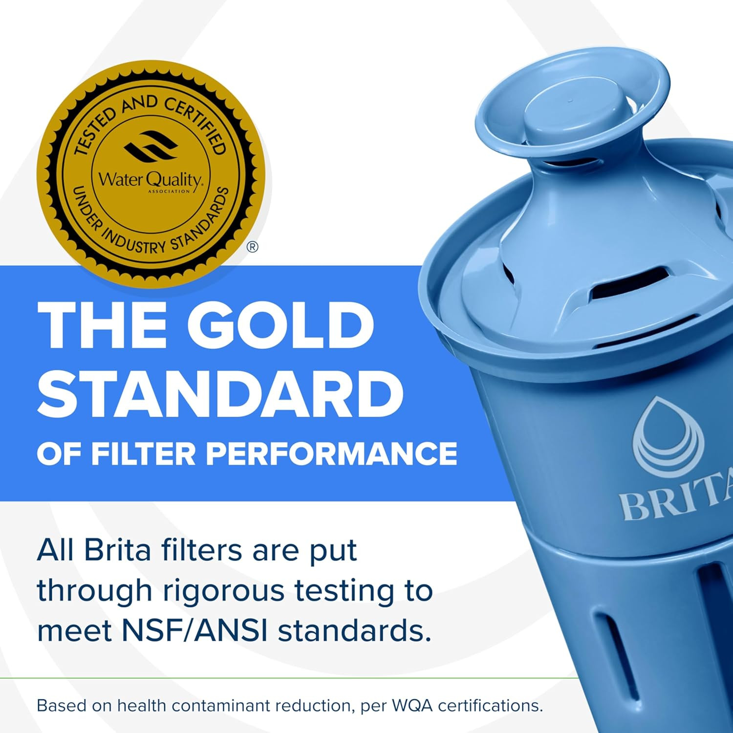 Brita Elite Water Filter Replacement 2 Pack Pitcher BPA Free Lead Reduction