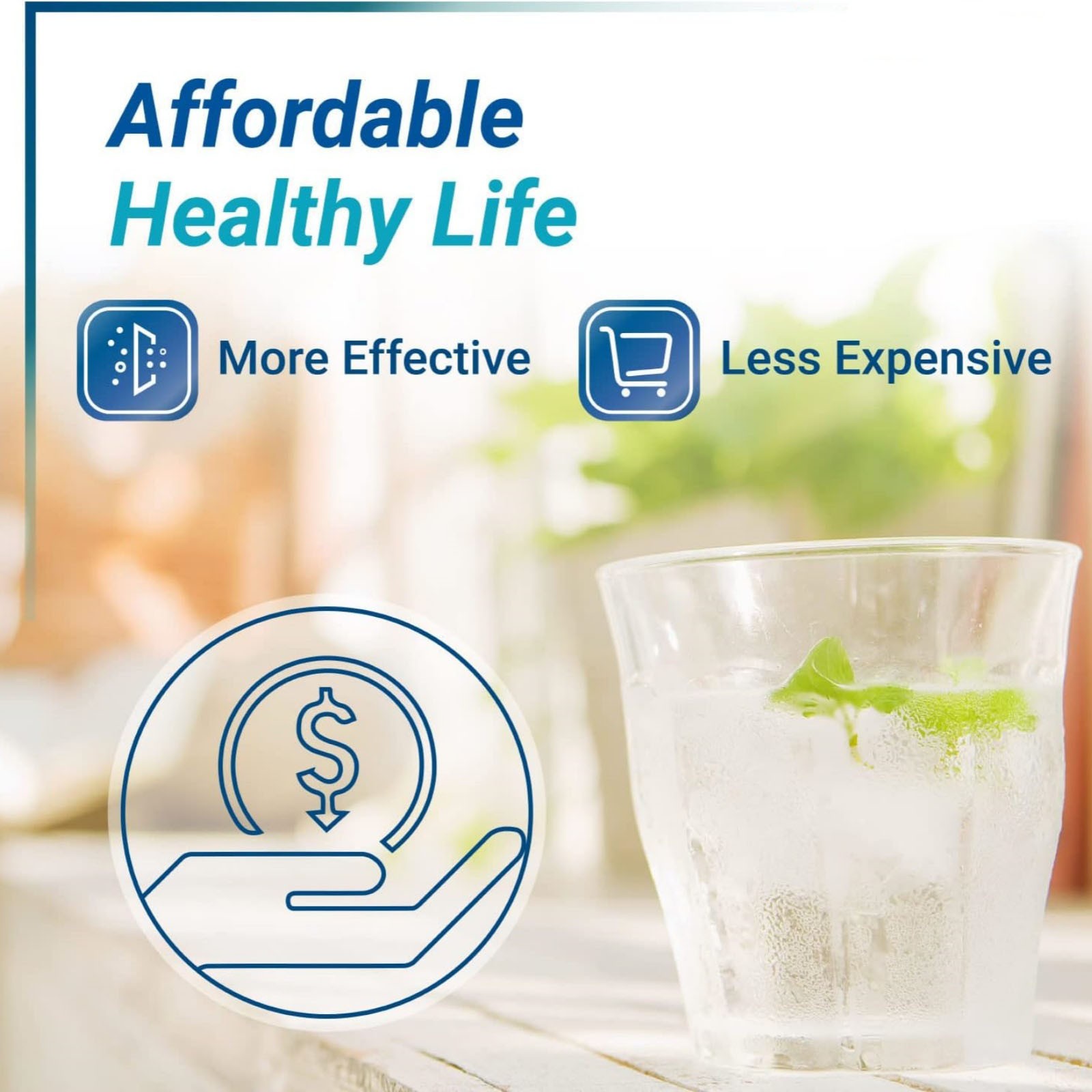 For GE RPWFE Filter Replacement For Refrigerator Water GE Simple Maintenance