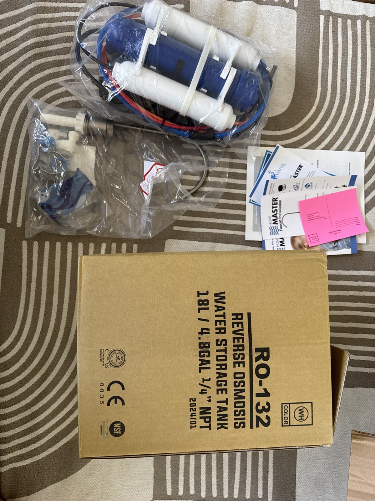 Home Master TMAFC-ERP Artesian Full Contact Reverse Osmosis Water Filter System