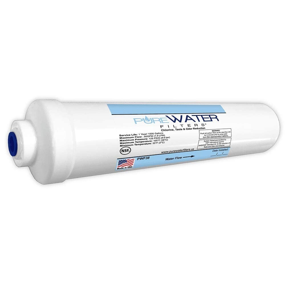 Under Sink Water Filter Kit for Kitchen Sinks and Bathroom Faucets, Made in USA