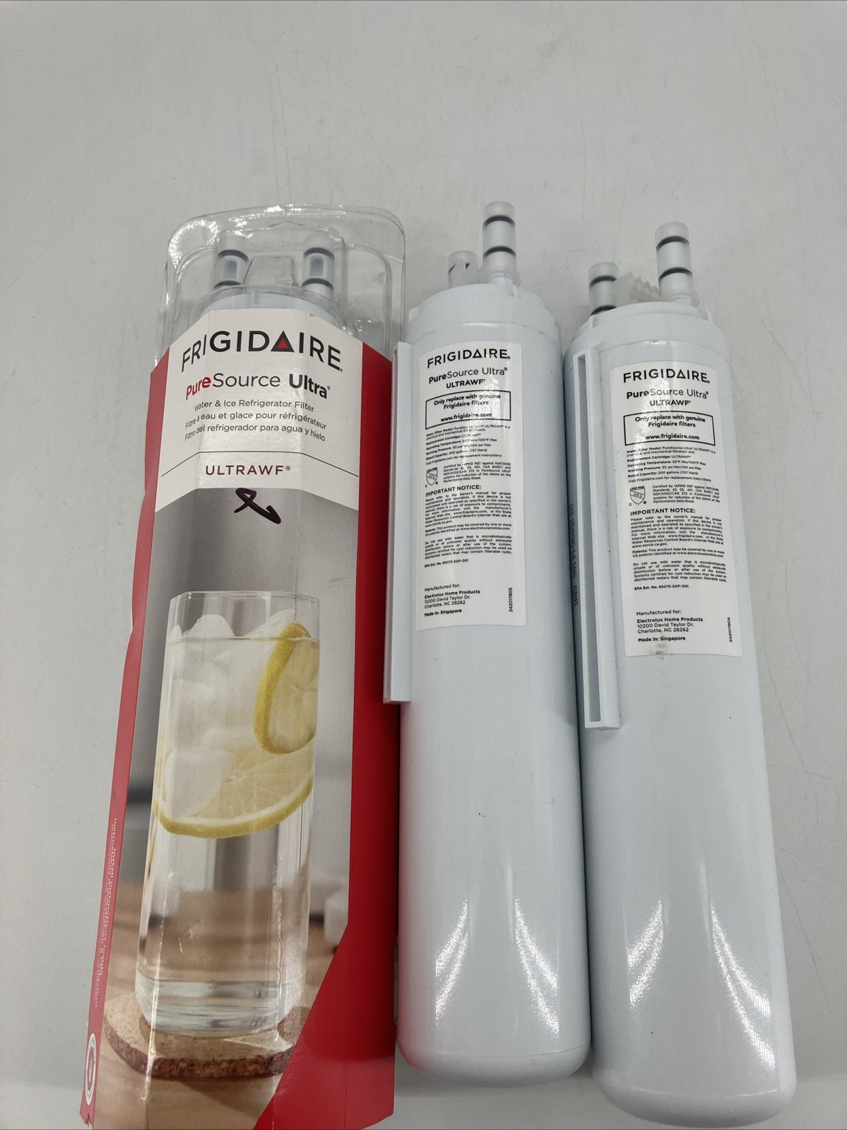 3 Pack For PureSource Ultra ULTRAWF Refrigerator Replacement Water & Ice Filter