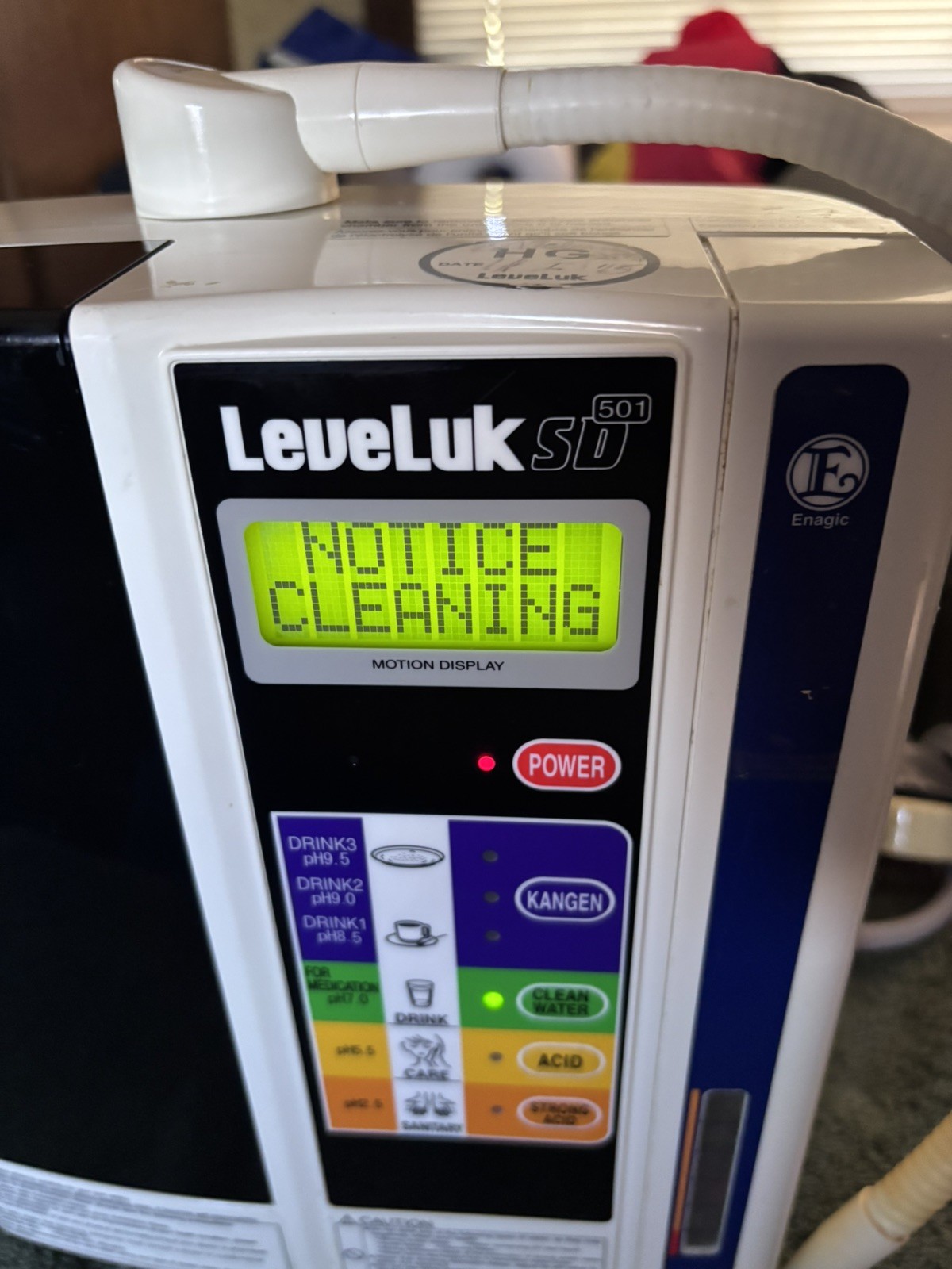 Kangen LeveLuk SD501 Water Ionizer Machine Alkaline Water