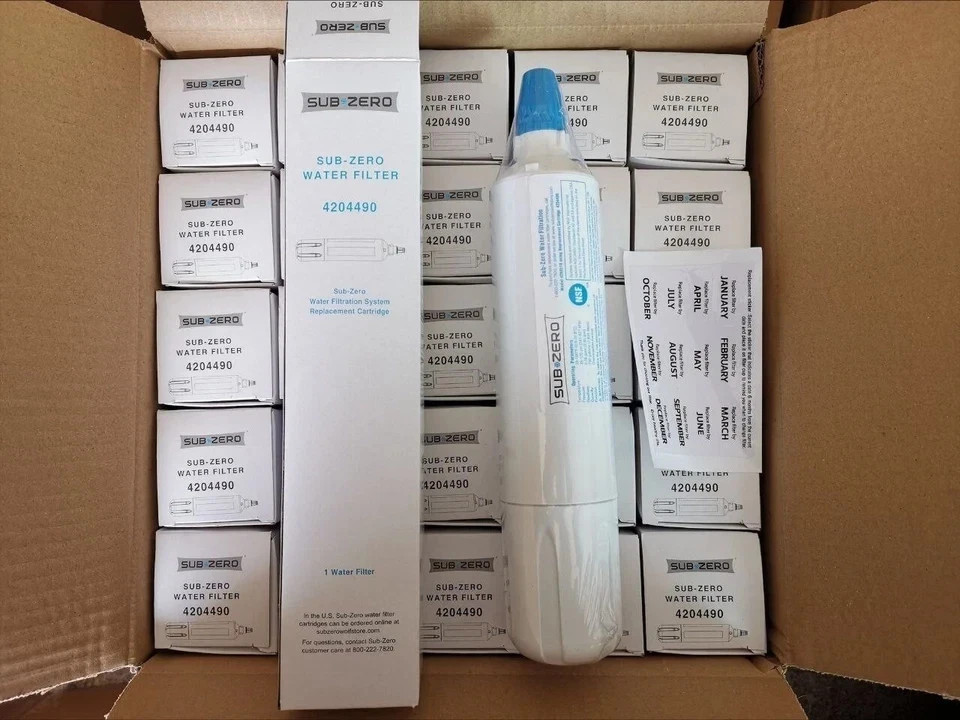1 PACK Sub-Zero 4204490 Refrigerator Water Filter – White New USA