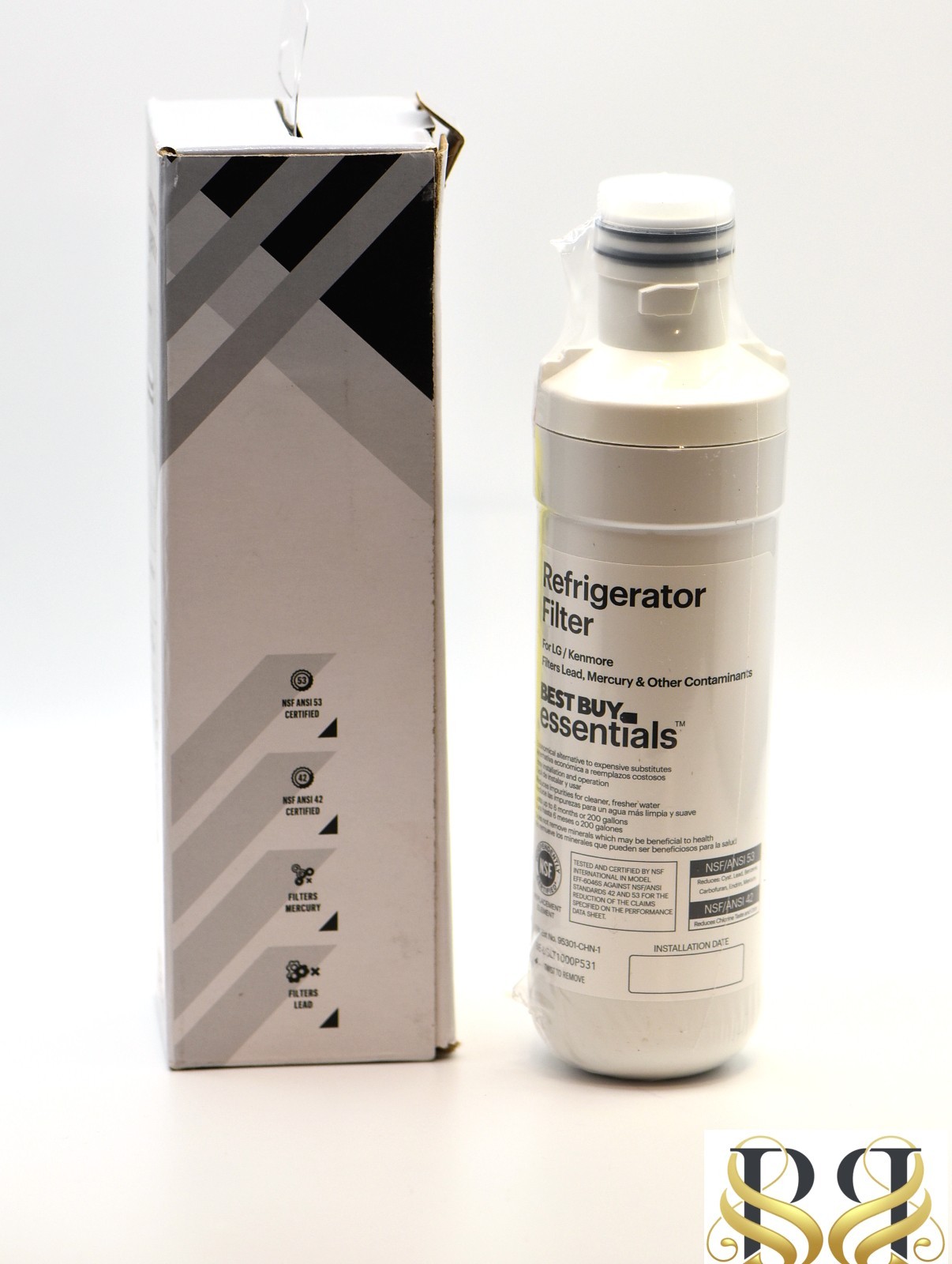 NSF 42/53 Water Filter for Select LG and Kenmore Refrigerators