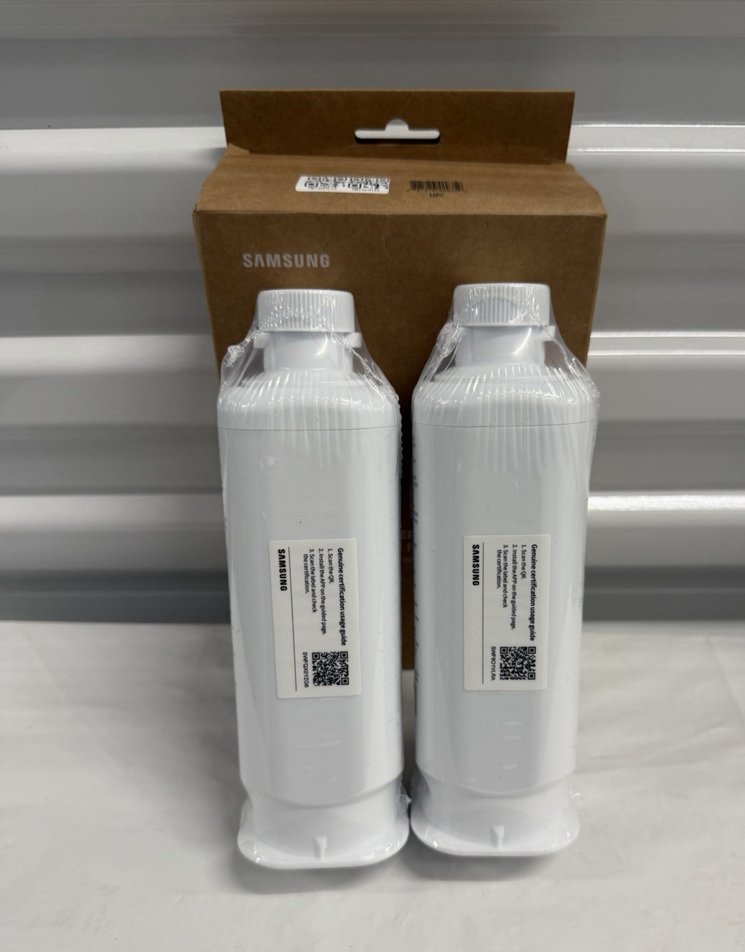 Samsung HAF-QIN/EXP Refrigerator Water Filter 2 Pack Genuine OEM