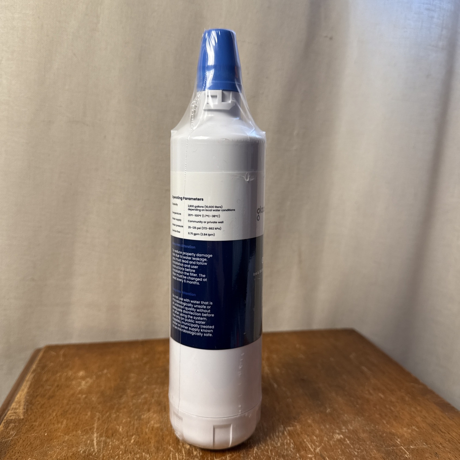 Glacier Fresh water filter GF-34 Replaces Sub-zero 7012333, UC15, UC15L SEALED