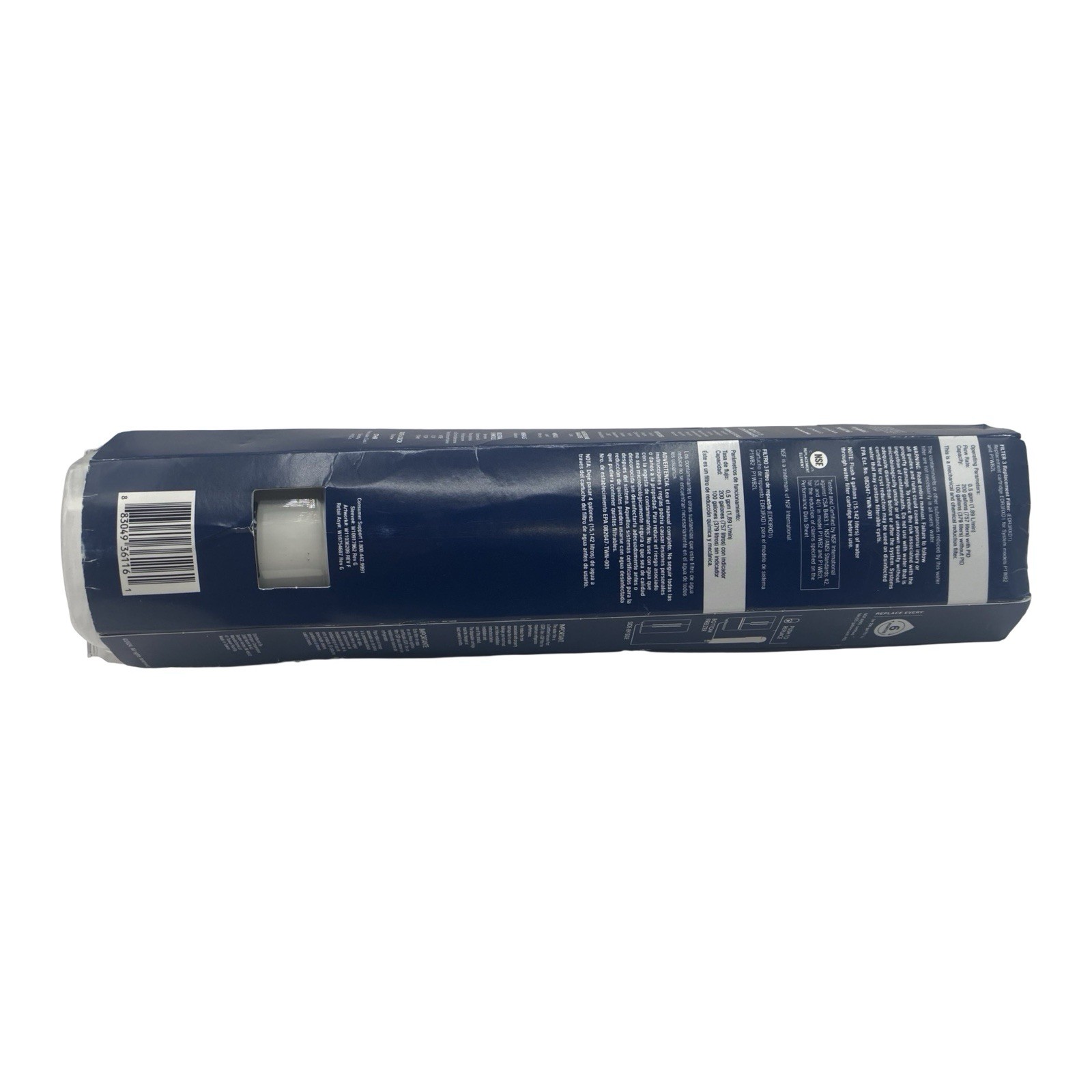 Everydrop by Whirlpool Ice and Water Refrigerator Filter 3 – Single Filter
