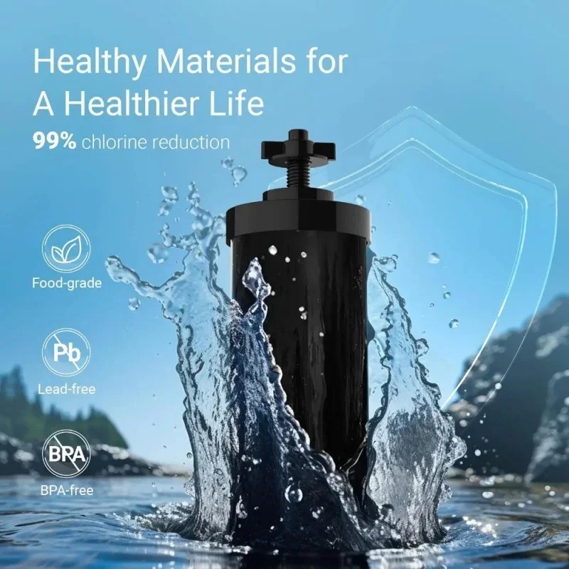 Berkey BB9-2 Authentic Black Purification Elements Water Filter Replacement New