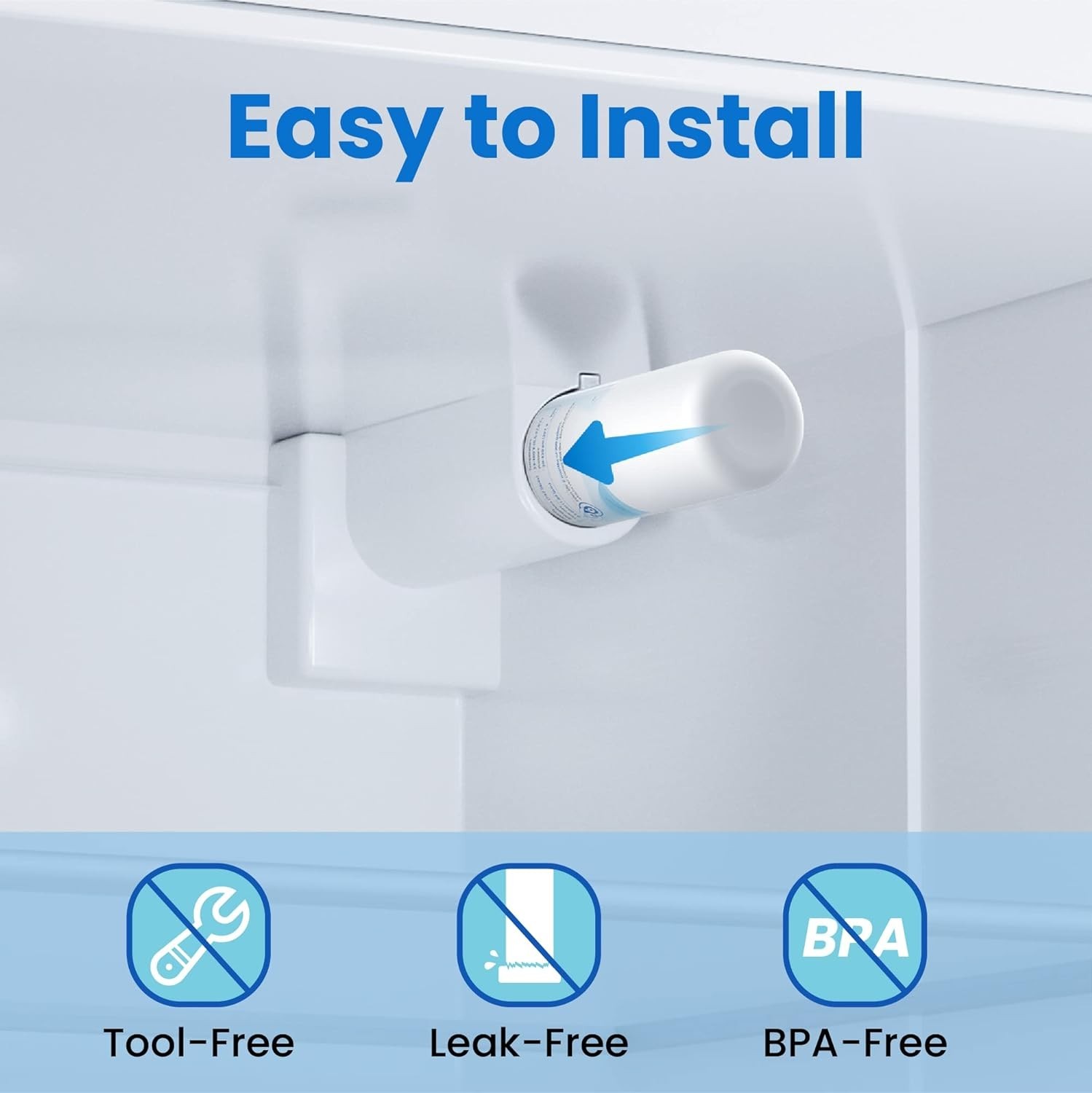 3 pcs HAPRAIT HP005 Water Filter Frigidaire ULTRAWF, Pure Source 9999, 469999,