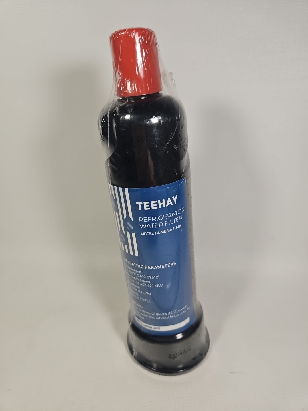 Teehay Refrigerator Water Filter TH-06 30/120psi, .5 gpm, 2000 gallon