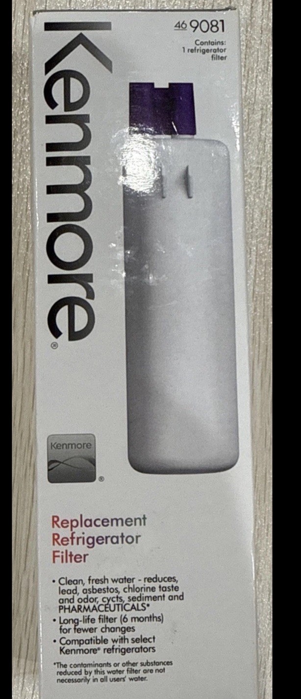Kenmore 9081 Replacement Refrigerator Water Filter 46-9081, – White NEW