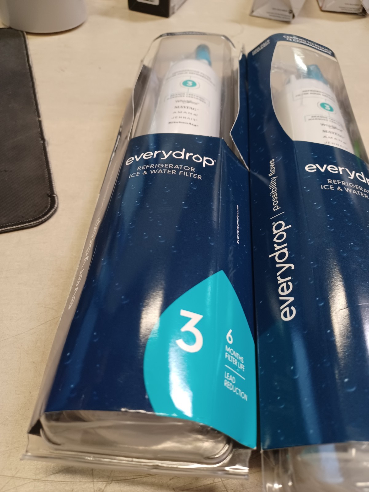 Lot Of 2 EVERYDROP 6 Month ICE & WATER Refrigerator Filter #3