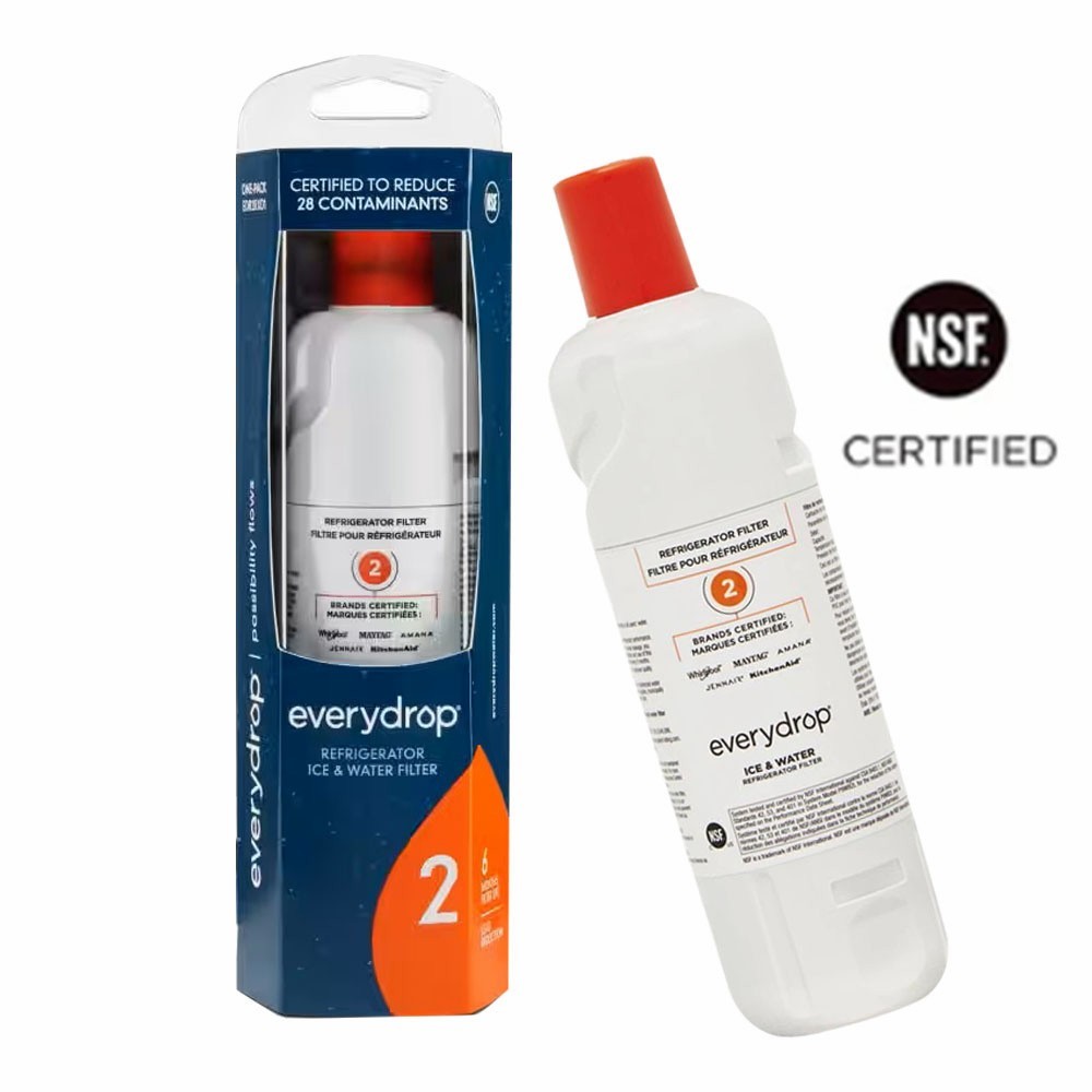 2 Packs NEW W10413²645A EDR2²RXD1 Filter 2 9082 Refrigerator Ice Replacement US